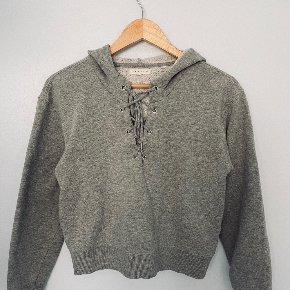 🌟 PacSun Cropped Grey Pullover 🌟